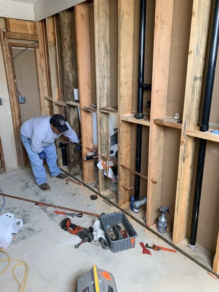 Commercial rough-in plumbing for Water Heater Replacement in Defense Heights